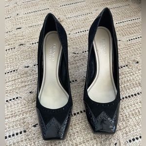 Franco Sarto Black Heels